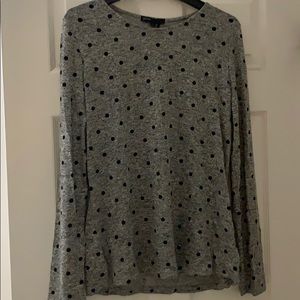 Gibson Cozy Fleece Fitted Top